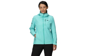Image of Outdoor Research Aspire 3L Jacket - Womens, Maldives, Extra Large, 3221072856009