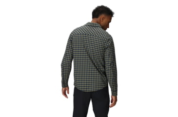 Image of Outdoor Research Astroman Long Sleeve Sun Shirt - Mens, Gold Nebula Plaid, 2XL, 2822792912010