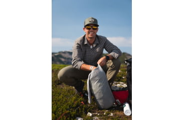 Image of Outdoor Research Astroman Long Sleeve Sun Shirt - Mens, Gold Nebula Plaid, 2XL, 2822792912010
