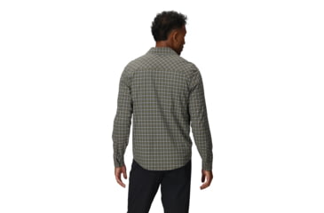 Image of Outdoor Research Astroman Long Sleeve Sun Shirt - Mens, Ranger Green Plaid, 2XL, 2822792823010