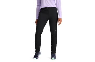 Image of Outdoor Research Cirque Lite Pants - Womens, Solid Black, Extra Large, 3003341677-XL