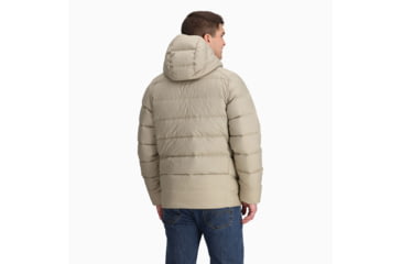 Image of Outdoor Research Coldfront Down Hoodie - Mens, Pro Khaki, Small, 2831882291006