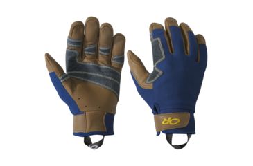 Image of Outdoor Research Direct Route Gloves, Unisex, Dusk/Coyote, L 264362-dusk/coyote-L
