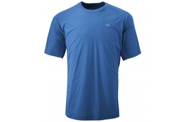 Image of Outdoor Research Echo Duo Tee, Men's, Glacier/Baltic, XS 242839-glacier/baltic-XS
