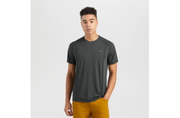 Image of Outdoor Research Echo T-Shirt - Mens, Storm, XL, 2876281288009