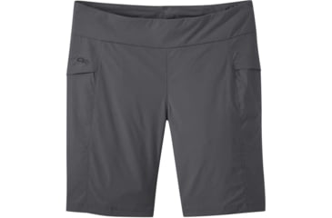 Image of Outdoor Research Equinox Shorts - Womens, Charcoal, 4, 9in, 2744470890293