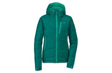 Image of Outdoor Research Floodlight Jacket - Women's-Atlantis/Gem-Small