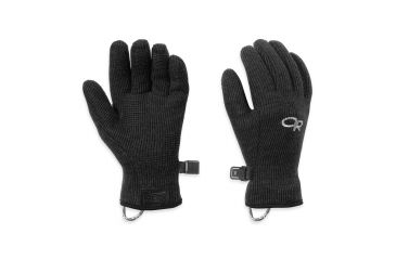 Image of Outdoor Research Flurry Gloves - Kids-Black-Large