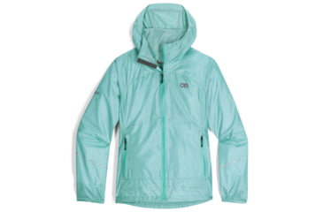 Image of Outdoor Research Helium Rain Jacket - Womens, Maldives, Extra Small, 3224052856-XS