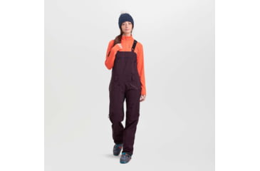 Image of Outdoor Research Hemispheres Bibs - Womens, Elk, Small, 2680932032006