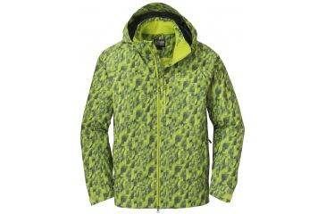 Image of Outdoor Research Igneo Jacket - Men's-Lemongrass Print-Small