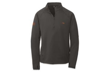 Image of Outdoor Research Radiant LT Zip Top - Men's-Redwood-X-Large