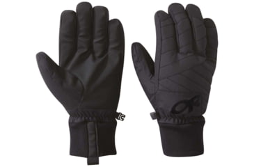 Image of Outdoor Research Riot Gloves - Mens, Black, Small, 2715540001006