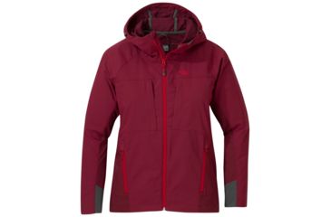Image of Outdoor Research San Juan Jacket - Womens, Garnet/Zin, L, 2681011374008