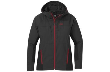 Image of Outdoor Research San Juan Jacket - Womens, Storm/Black, Large, 2681011345008