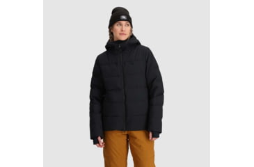 Image of Outdoor Research Snowcrew Down Jacket - Womens, Black, Medium, 3004700001007