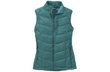 Image of Outdoor Research Sonata Down Vest - Women's -Atlantis/Sea-Medium