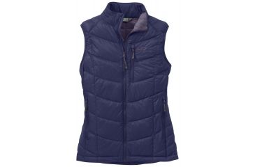 Image of Outdoor Research Sonata Down Vest - Women's -Blue Violet/Fig-Large