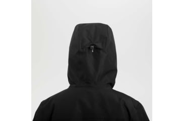 Image of Outdoor Research Stormcraft Down Parka - Mens, Black, Small, 2831890001006