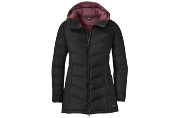 Image of Outdoor Research Transcendent Down Parka - Womens, Black, Medium, 2681040001007