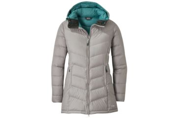 Image of Outdoor Research Transcendent Down Parka - Womens, Slate, XL, 2681040930009