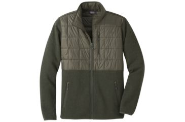 Image of Outdoor Research Vashon Hybrid Full-Zip - Mens, Juniper, Small, 2681120615006