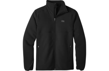Image of Outdoor Research Vigor Plus Fleece Jacket - Mens, Black, Extra Large, 2831830001009