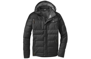 Image of Outdoor Research Whitefish Down Jacket - Mens, Black, 2XL, 2430700001010