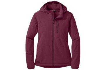 Image of Outdoor Research Winter Ferrosi Hoody - Womens, Garnet, Extra Small, 2469031295005