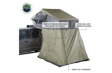Image of Overland Vehicle Systems N3E Nomadic 3 Extended Roof Top Tent Annex Room, 18539936