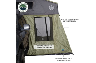 Image of Overland Vehicle Systems N3E Nomadic 3 Extended Roof Top Tent Annex Room, 18539936