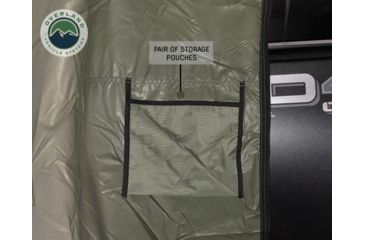 Image of Overland Vehicle Systems Nomadic 2 Annex Base, Green/Black, 81 x 72 x 82 in, 18029836