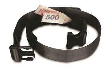 Image of Pacsafe Cashsafe 25 Deluxe Travel Belt Wallet-Black