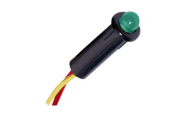 Image of Paneltronics 5/32" LED Indicator Light - 12-14VDC - Green 29857