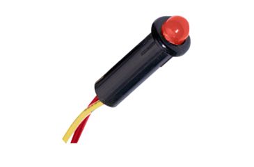 Image of Paneltronics 5/32" LED Indicator Light - 12-14VDC - Red 29856