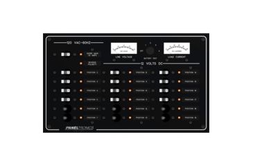 Image of Paneltronics Standard Panel - AC/DC 19 Position Circuit Breaker w/Meters &amp; LEDs 45260