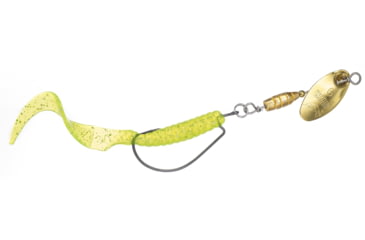 Image of Panther Martin Lil Curly WeedRunners, Gold Chartreuse, Size 6WR, 5/16 oz., 2/O Hook, PMLCG-6WRCSF