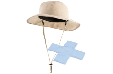 Image of Panther Vision Store POWERCAP ICE Cooling Sun Hat - Instant Cooling Relief with Reusable Ice Packs, UPF 50 UV Sun Protection, Lightweight &amp; Breathable for Hot Weather, PCIC-1439