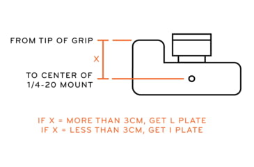 Image of Peak Design Micro Clutch I-Plate, Plate, MC-S-1