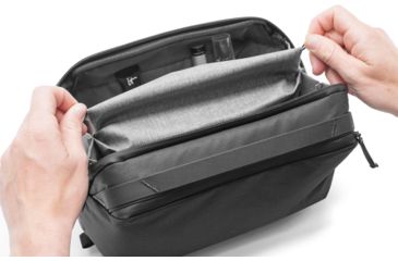Image of Peak Design Wash Pouch, Black, BWP-BK-1