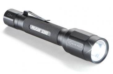 Image of Pelican 2380 LED Flashlight, Uses 2AA w/ Adjustable Beam, 159 Lumens, Black 023800-0001-110