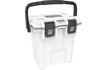 Image of Pelican IM Elite Cooler, Gray, 20 QT, 20Q-1-WHTGRY