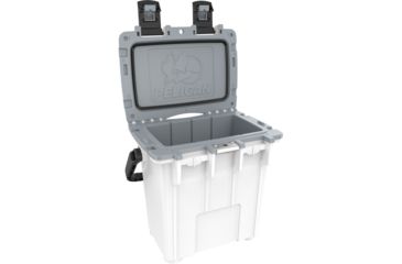 Image of Pelican IM Elite Cooler, Gray, 20 QT, 20Q-1-WHTGRY