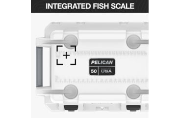 Image of Pelican 50Qt Elite Hard Cooler, Hunter Green/Tan, 50Q-15-HGRTAN