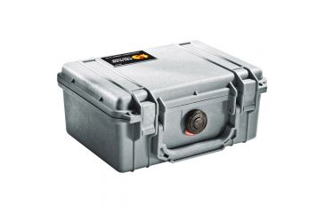 Image of Pelican Protector Case, Silver, 8.3 x 5.8 x 3.8in 1150 SILVER