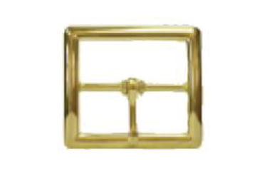 Image of Perfect Fit 1.5in Belt Buckle, Brass, BUCKLE-MD-BR
