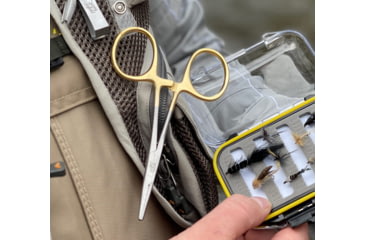 Image of Perfect Hatch Stainless Steel Forceps Scissor, 6in, Gold, PH-A-SFS-G06
