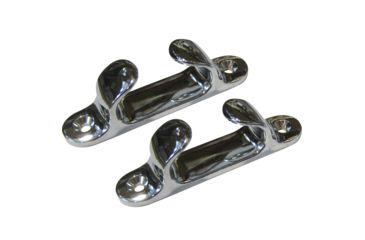 Image of Perko 4" Straight Chock - Chrome Plated Zinc 34468