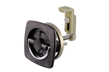 Image of Perko Flush Latch - Non-Locking - 2.5" x 2.5" w/Offset Adjustable Cam Bar 73292