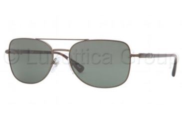 Image of Persol PO2420S Progressive Prescription Sunglasses PO2420S-101831-5618 - Lens Diameter 56 mm, Frame Color Matte Brown